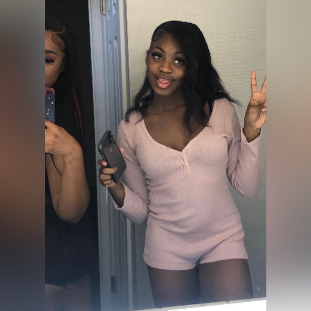 Light pink onesie